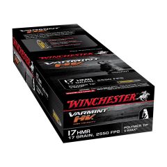 Winchester .17HMR Varmint HV 17gr Ballistic Tip Box of 50
