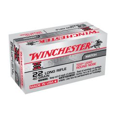 Winchester .22LR T22 40gr Solid Box of 50