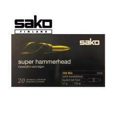 Sako .308 Win Super Hammerhead 150gr Soft Point Box of 20