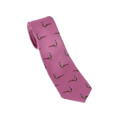 Taylors Ties Baby Pink Pheasant Tie