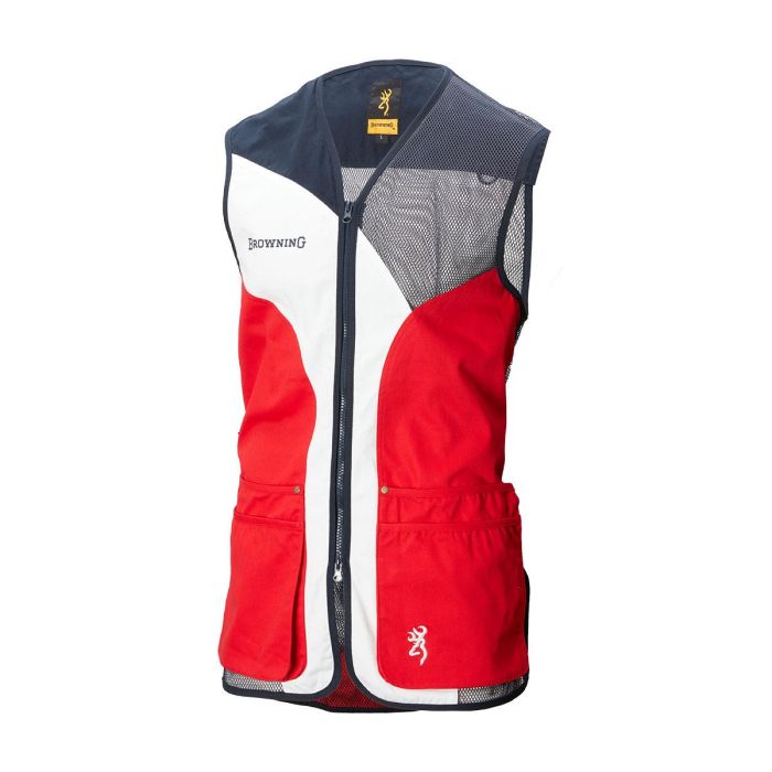Browning Sporter Shooting Vest Red
