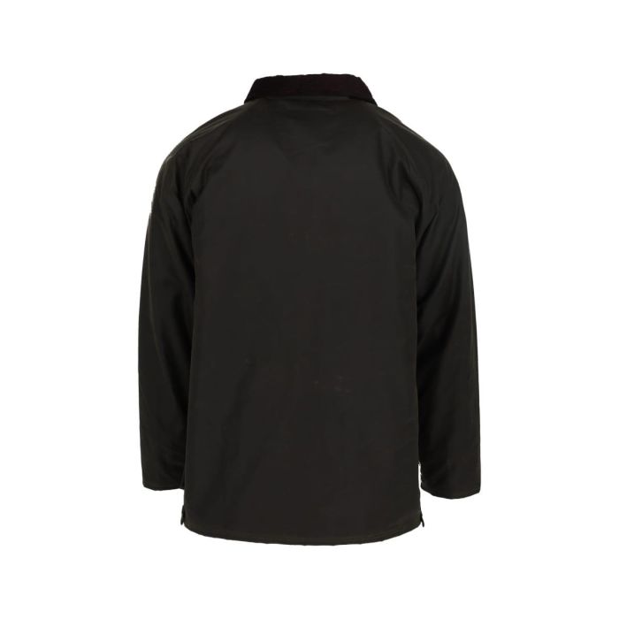 Unisex Brown Waxed Cotton Jacket For Men – Outdoor, Riding, Hunting (Regular Fit, Zip Front)